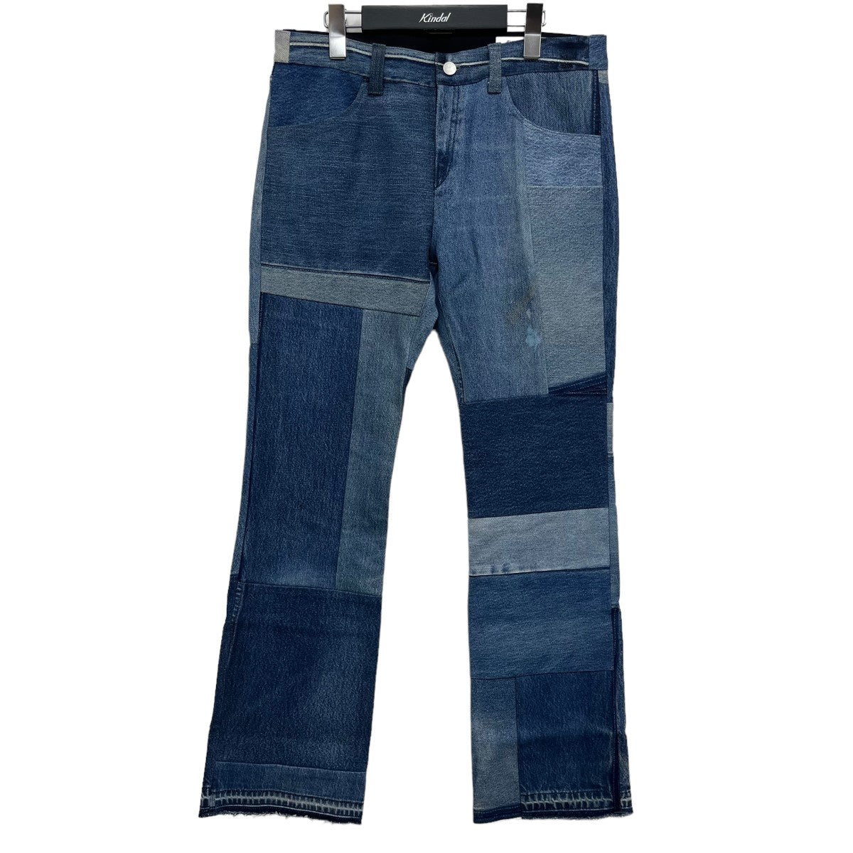 Children of the discordance(チルドレンオブザディスコーダンス) NY VINTAGE PATCH DENIM PANTS  フレアデニムパンツ COTDNYPT-312 インディゴ サイズ 2｜【公式】カインドオルオンライン ブランド古着・中古通販【kindal】