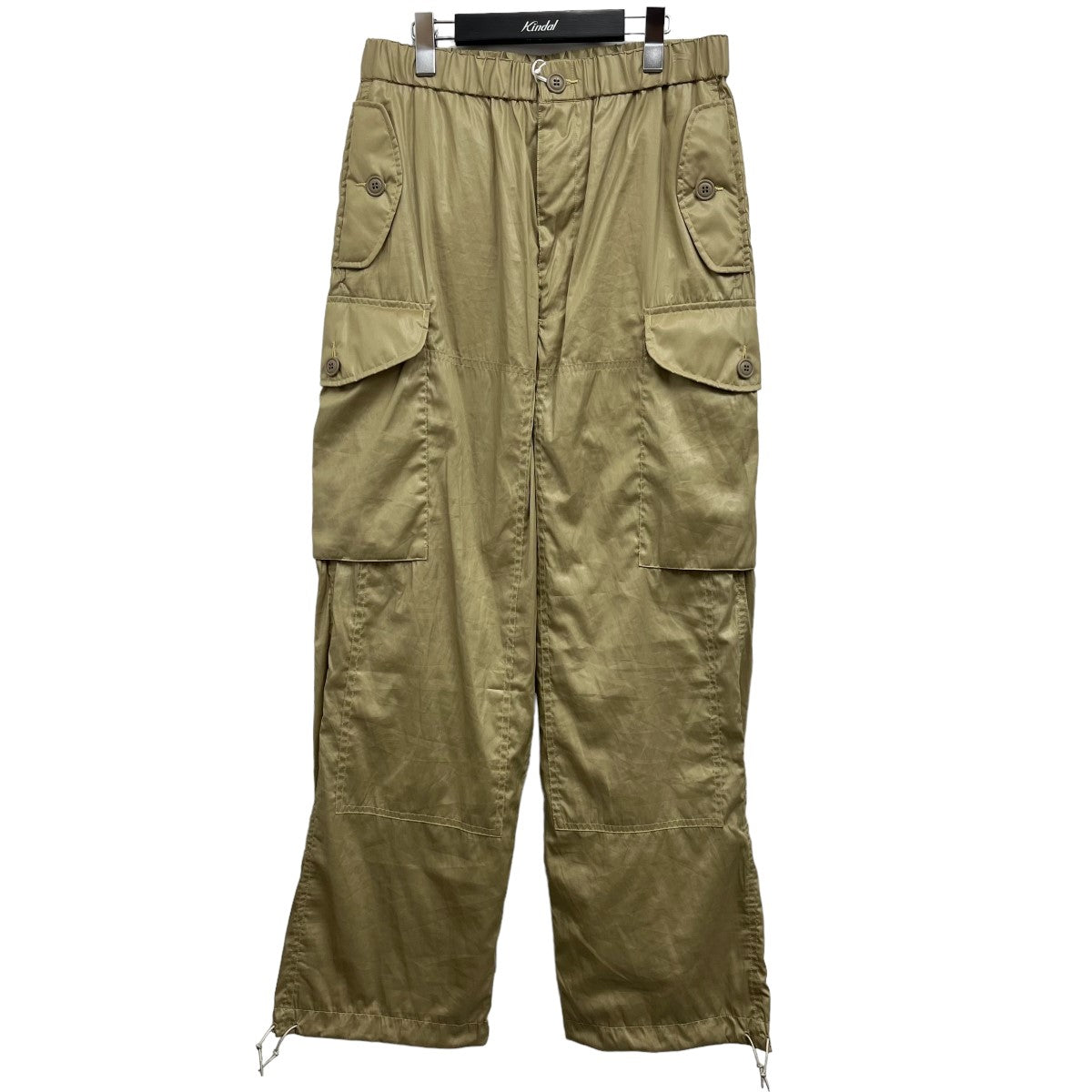 YOKE(ヨーク) 2024SS LEATHER LIKE POLYESTER CARGO PANTS パンツ ...