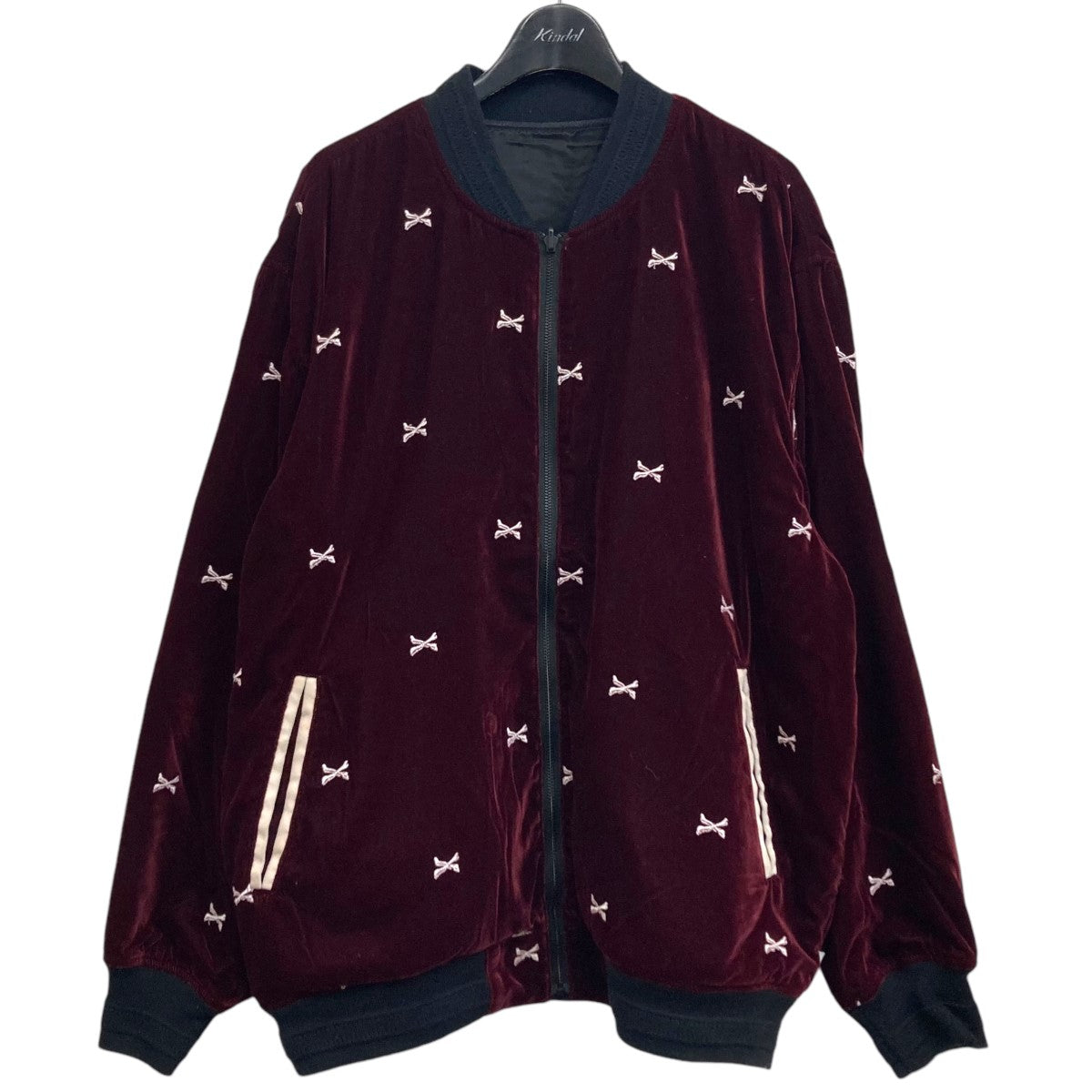 WTAPS(ダブルタップス) 23AW GUTTER JACKET ベロアジャケット 232TQDT-JKM03 バーガンディー サイズ  03｜【公式】カインドオルオンライン ブランド古着・中古通販【kindal】