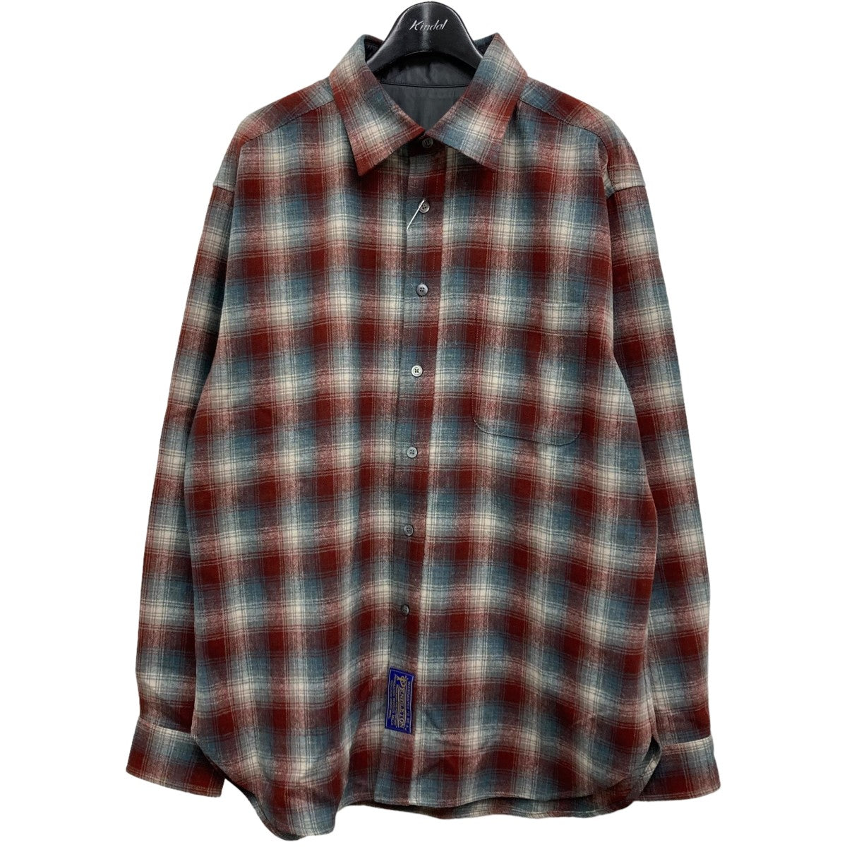 Maison Margiela×PENDLETON チェックシャツ S67DT0002 レッド サイズ 39｜【公式】カインドオルオンライン  ブランド古着・中古通販【kindal】