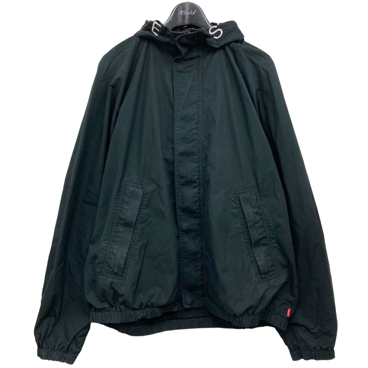 Supreme(シュプリーム) Raglan Court Jacketフーデッドジャケット ブラック サイズ 15｜【公式】カインドオルオンライン  ブランド古着・中古通販【kindal】
