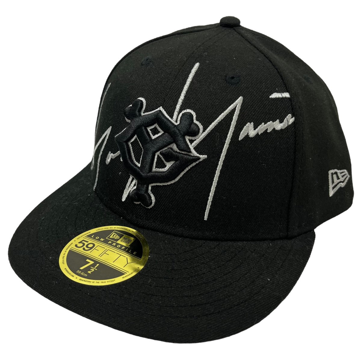 New Era×YOHJI YAMAMOTO×読売ジャイアンツ 59FIFTY． キャップ 13497950 ブラック サイズ 7  1/2｜【公式】カインドオルオンライン ブランド古着・中古通販【kindal】