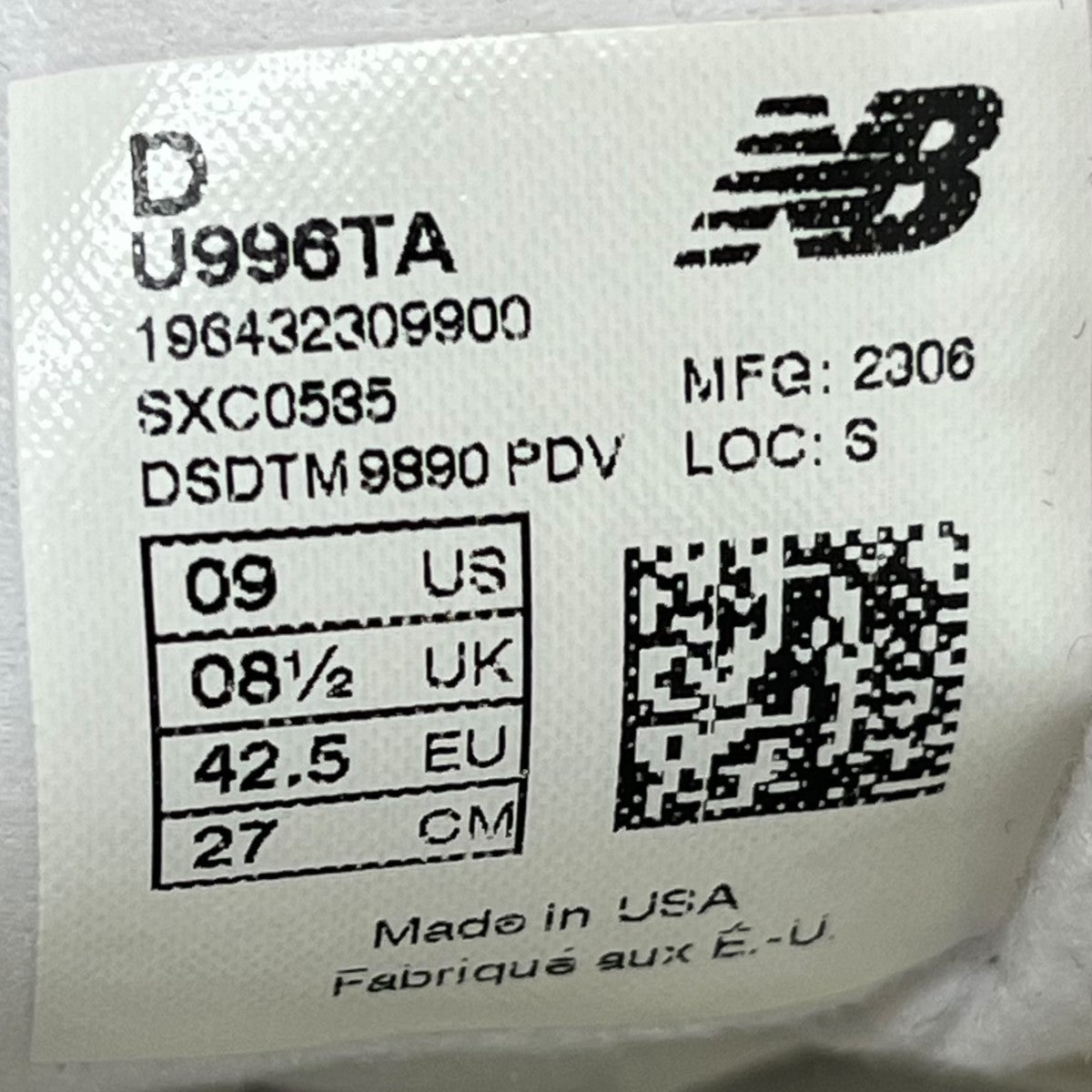 U996TA スニーカー
