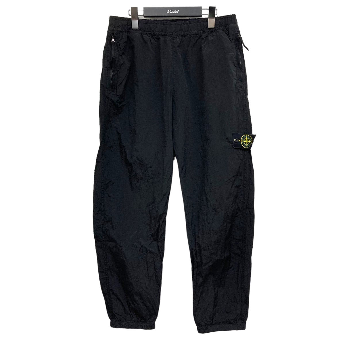 STONE ISLAND(ストーンアイランド) NYLON METAL PANTS ナイロンパンツ 801532519 ブラック サイズ  17｜【公式】カインドオルオンライン ブランド古着・中古通販【kindal】