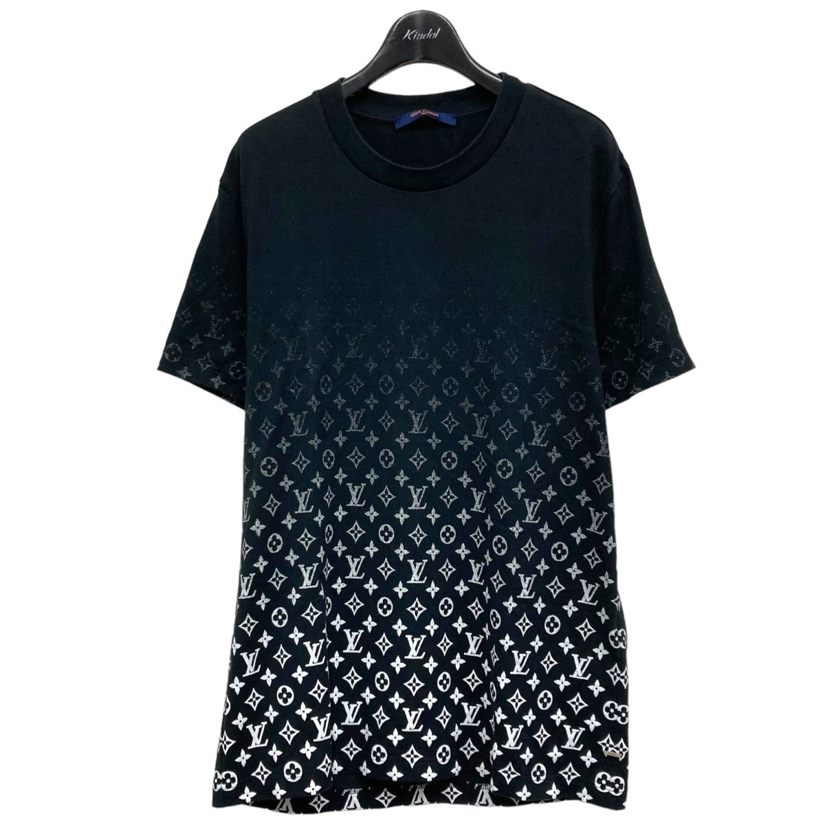 LOUIS VUITTON(ルイヴィトン) モノグラムグラディエントTシャツ RM221Q ブラック サイズ XL｜【公式】カインドオルオンライン  ブランド古着・中古通販【kindal】