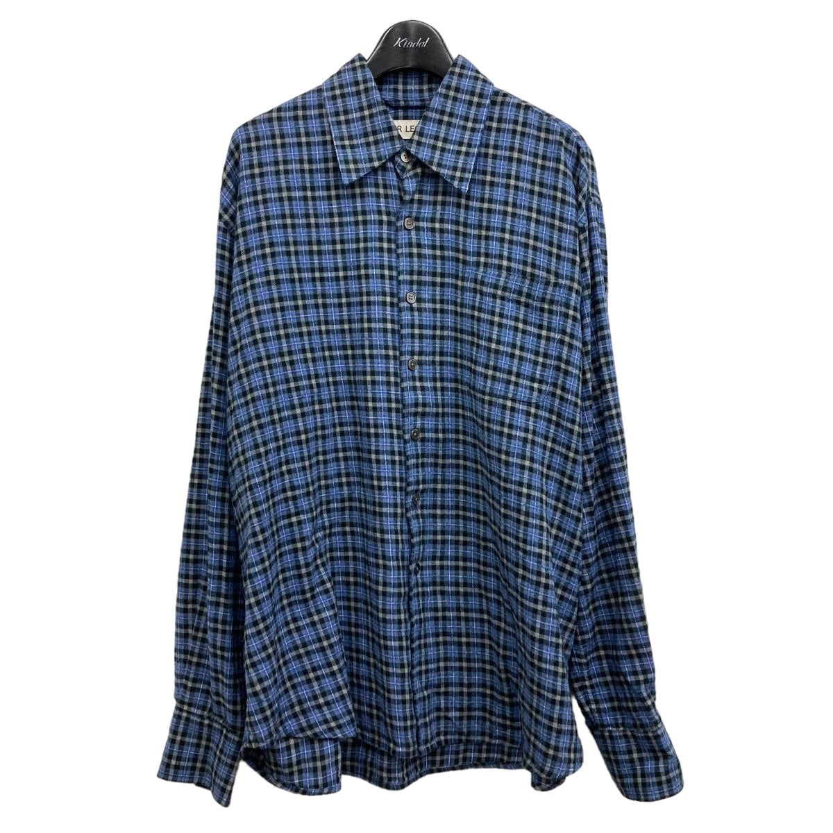 our legacy BORROWED SHIRT 23ss チェック 仕入れる シャツ