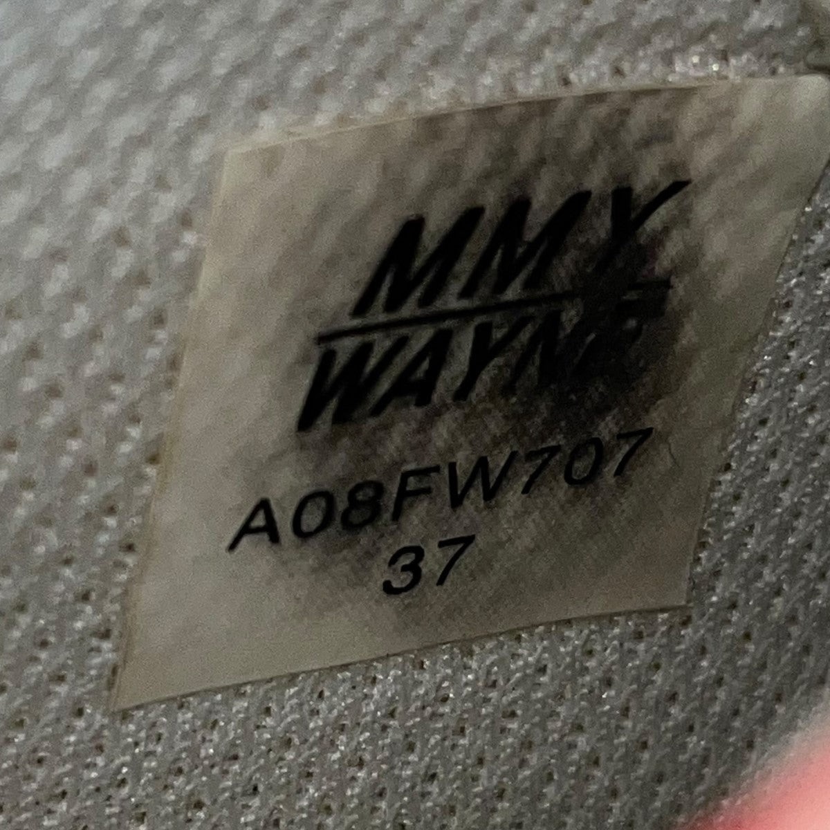WAYNE WASHED CANVAS ウォッシュドキャンバスシューズ