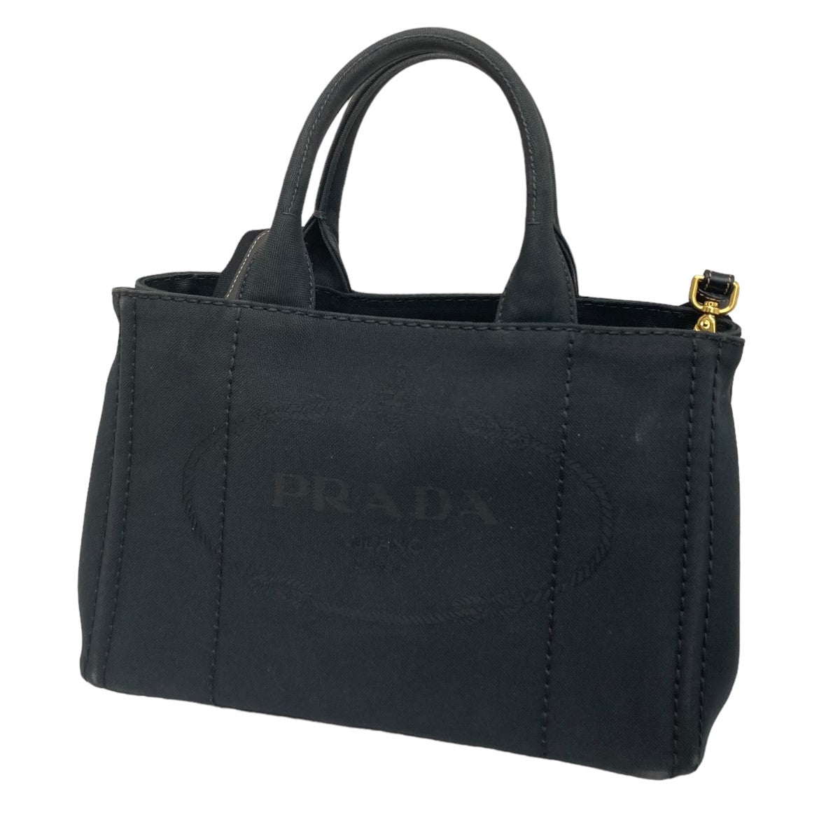 PRADA(プラダ) カナパ トートバッグ ブラック｜【公式】カインドオルオンライン ブランド古着・中古通販【kindal】