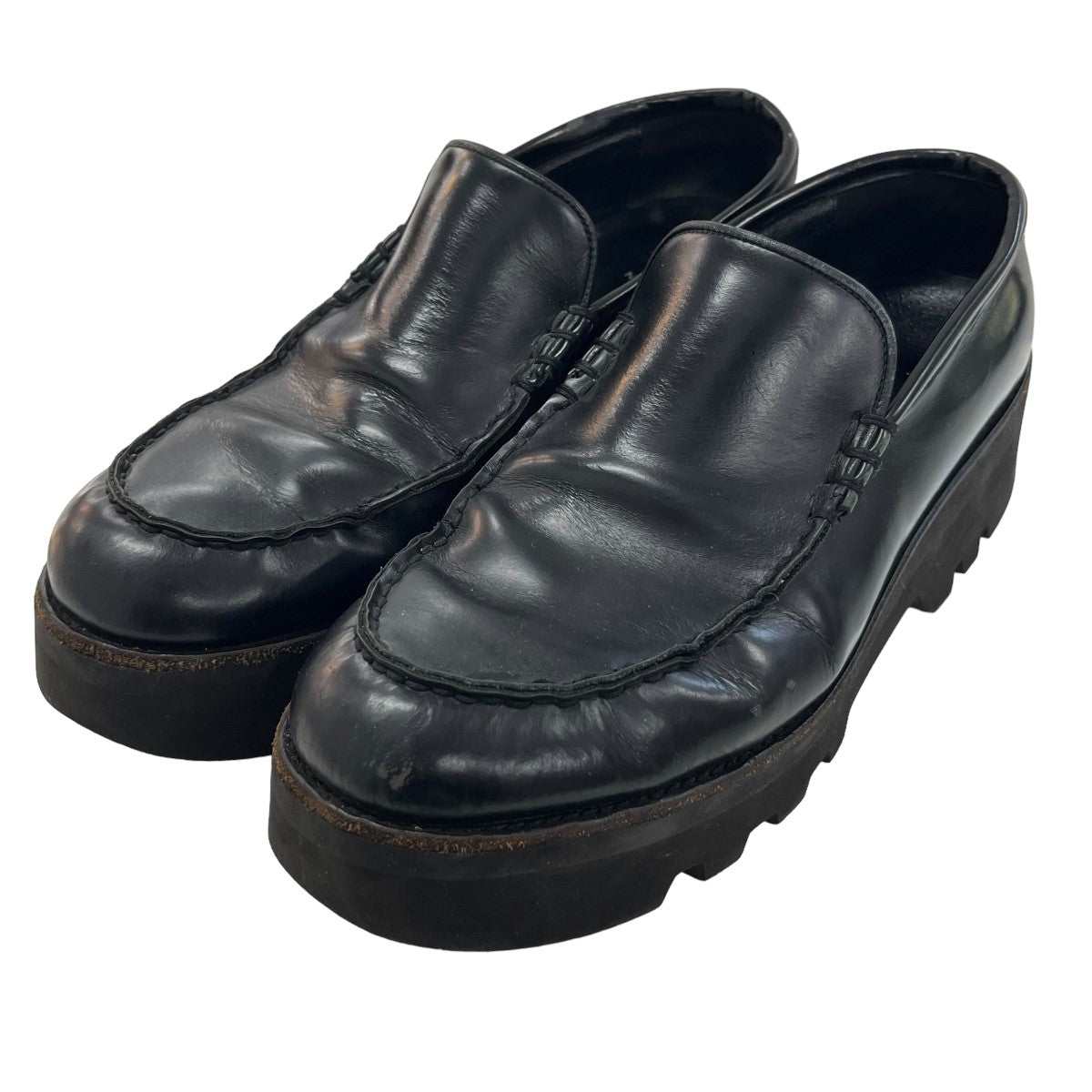 LAD MUSICIAN(ラッドミュージシャン) 22SS VAMP LOAFER レザーシューズ 2122-911 ブラック サイズ  42｜【公式】カインドオルオンライン ブランド古着・中古通販【kindal】