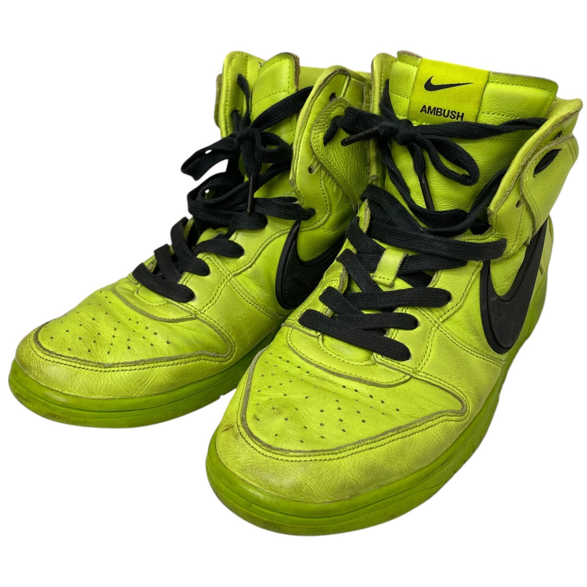 NIKE×AMBUSH DUNK HIGH FLASH LIME ハイカットスニーカー CU7544-300 黄緑 サイズ  28.5cm｜【公式】カインドオルオンライン ブランド古着・中古通販【kindal】