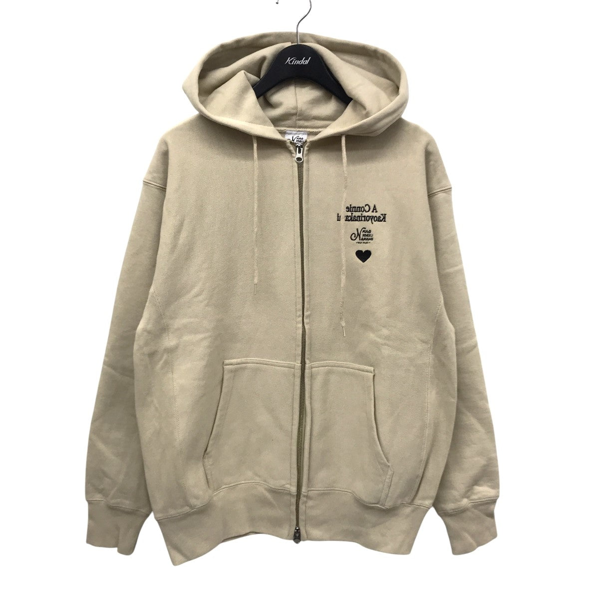 kaoyorinakami ジップパーカー 古着・中古-1枚目のアイテム画像