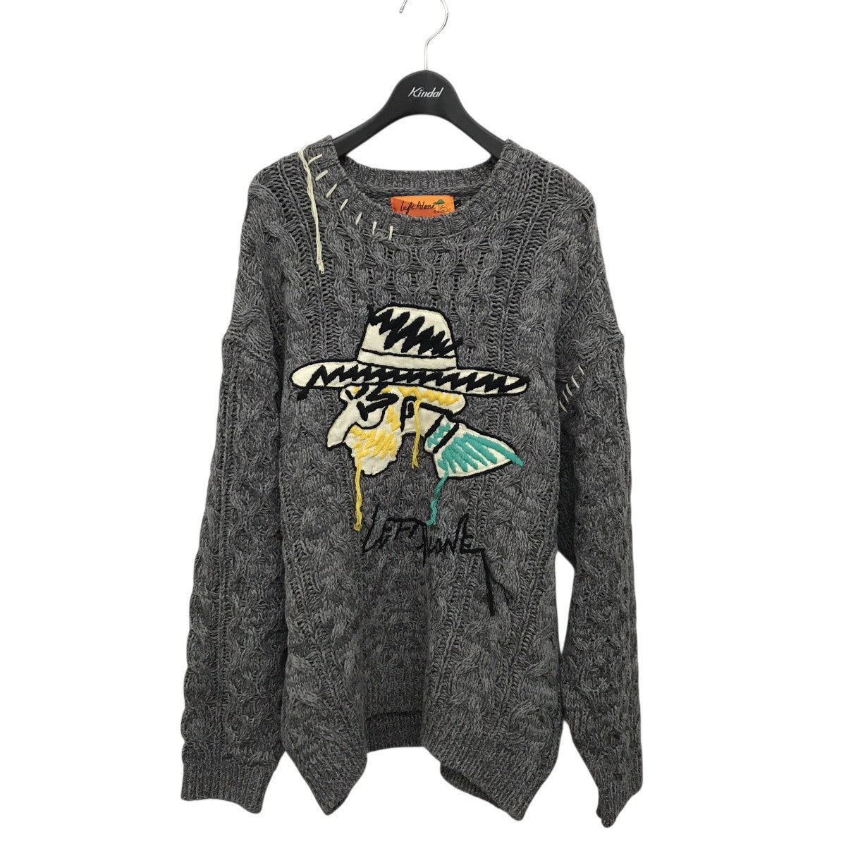 LEFT ALONE （レフトアローン）ニットセーター Left Alone スウェット