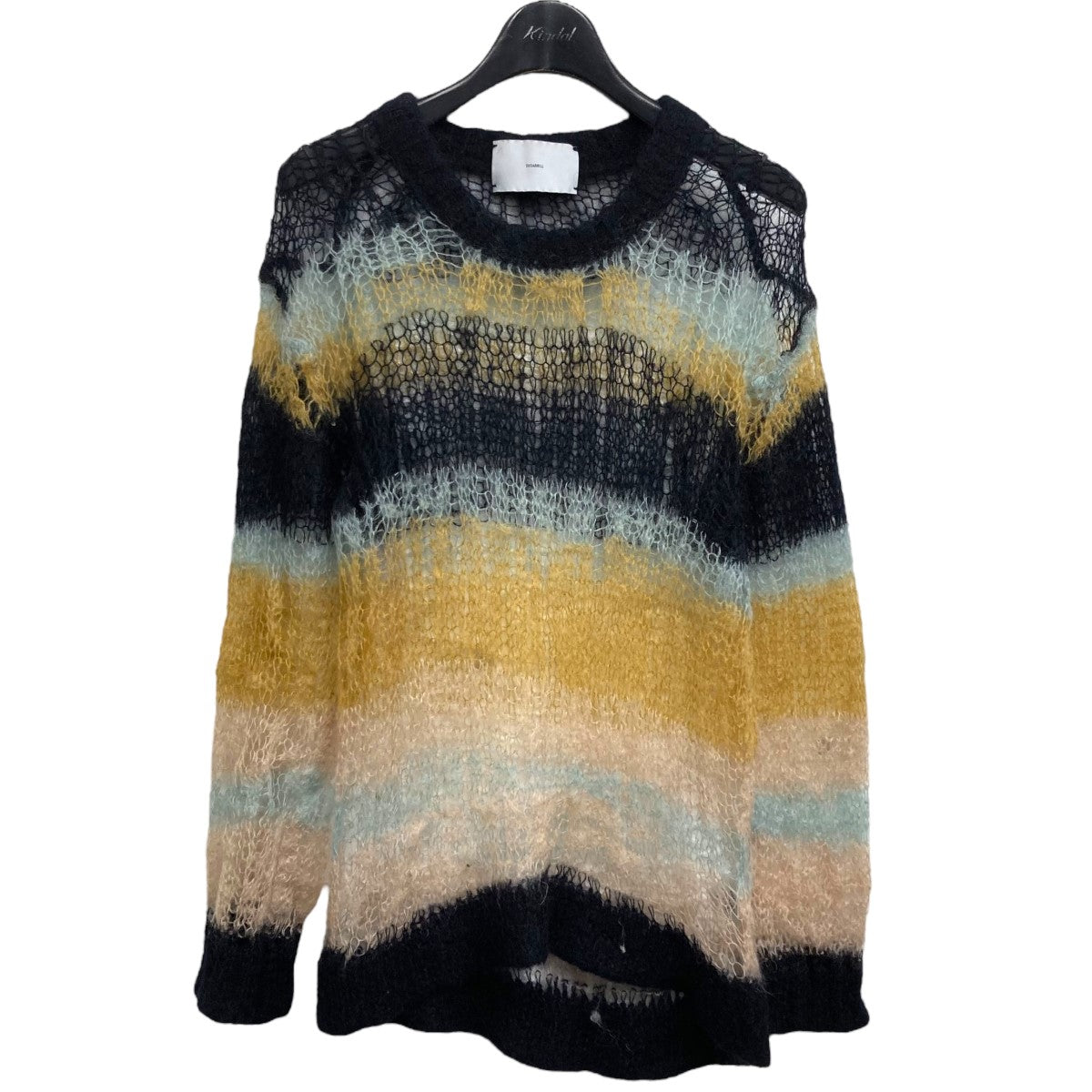 SUGARHILL(シュガーヒル) BEAMS別注 Multicolor Mohair Border Knit モヘアニット 21AWBM03  ネイビー×ブラウン サイズ 2｜【公式】カインドオルオンライン ブランド古着・中古通販【kindal】