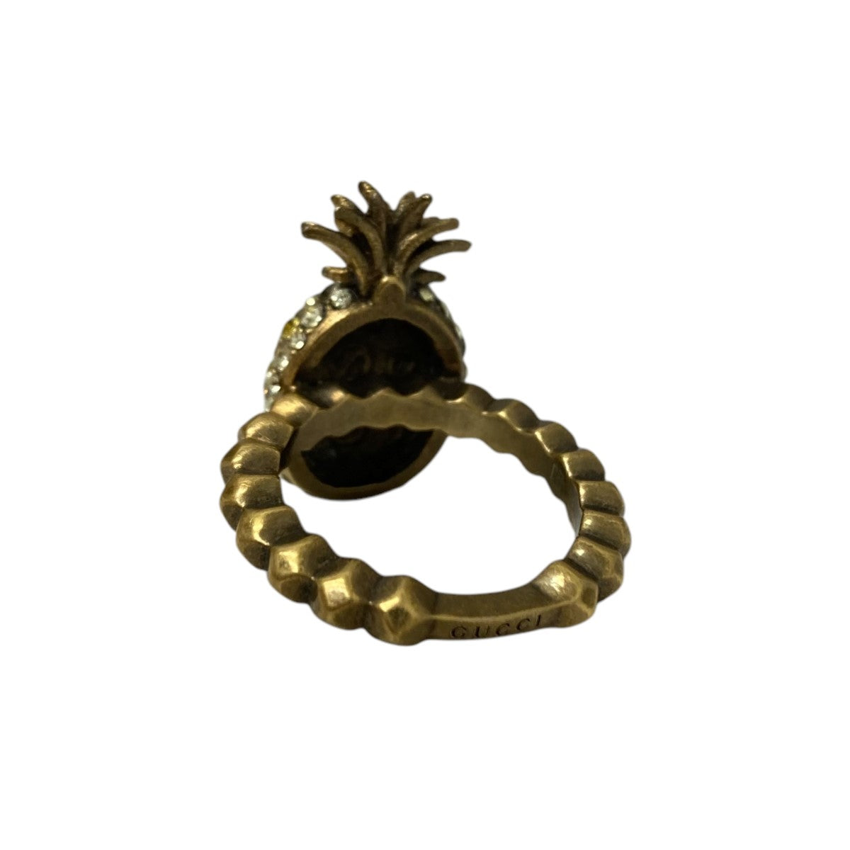 グッチのパイナップルリングです。 GUCCI 古着・中古 アクセサリー アイテム