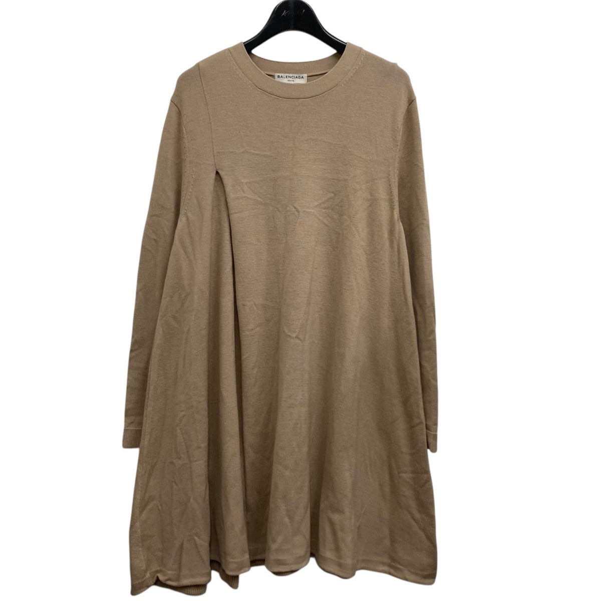 BALENCIAGA(バレンシアガ) ニットワンピース 359670 ベージュ サイズ 