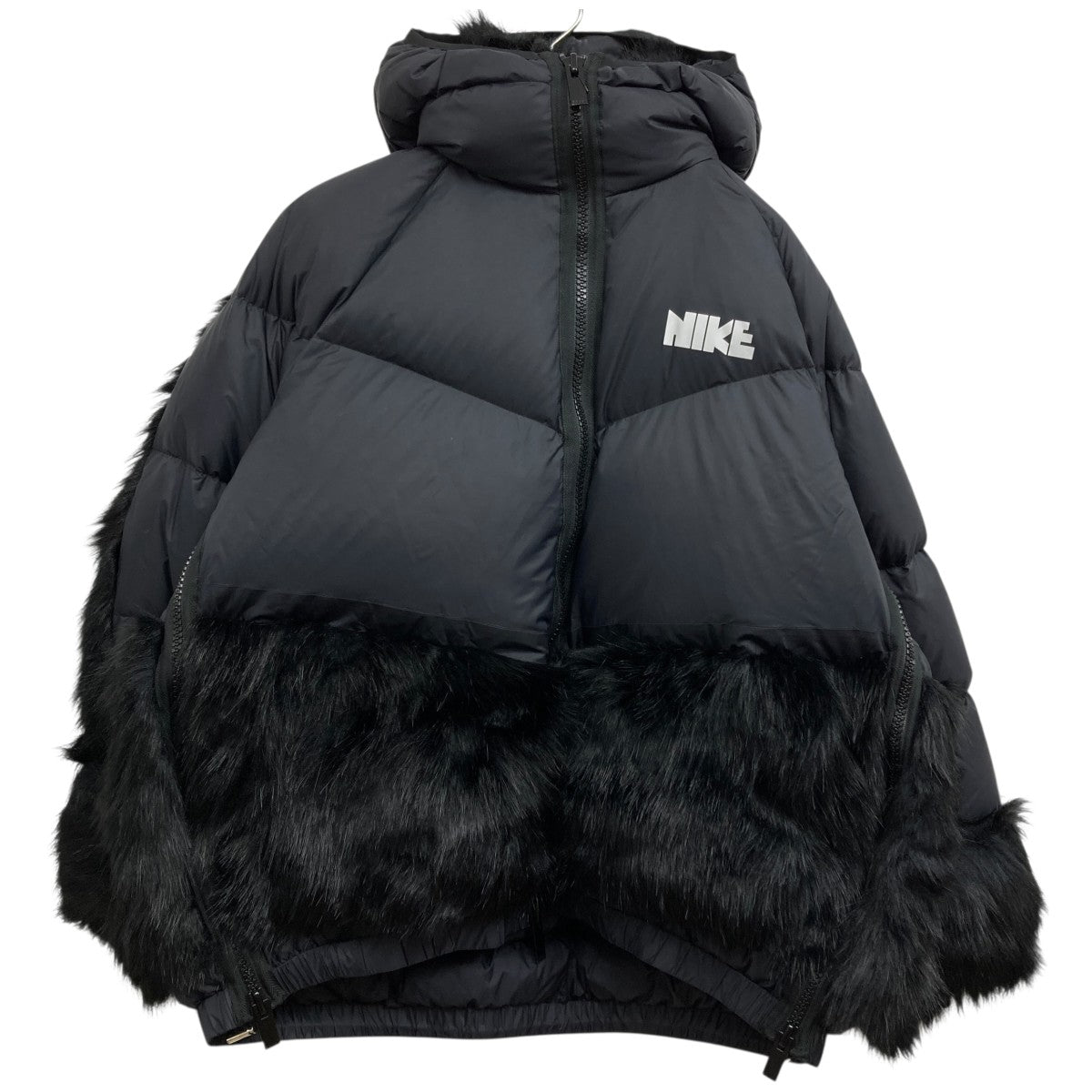 sacai NIKE ダウンジャケット 中古・古着通販】NIKE (ナイキ) sacai (サカイ) ファーダウン
