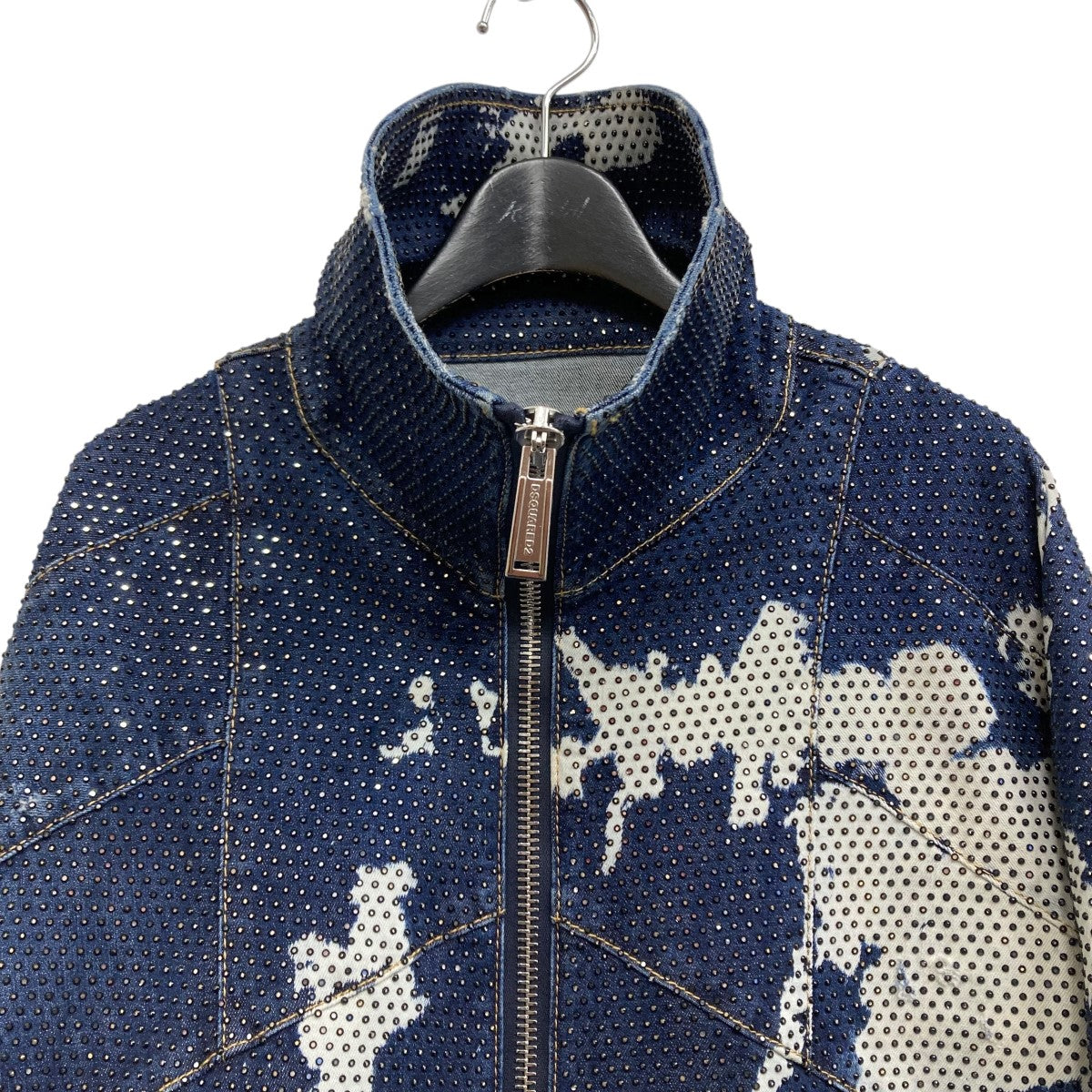 DSQUARED2 スタッズデニムジャケット 古着・中古-4枚目のアイテム画像