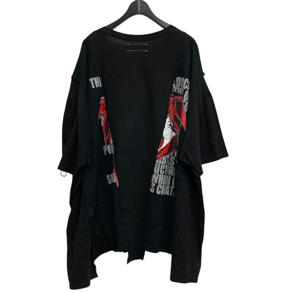 DISCOVERED beauty:beast RE-MAKE S S TEE TYPE 2 BLACK 再構築Tシャツ 古着・中古-2枚目のアイテム画像