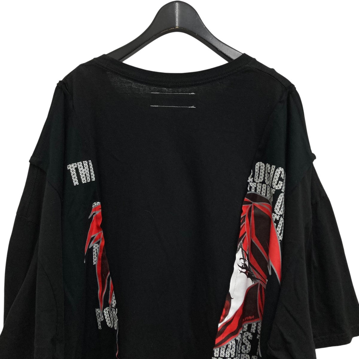 DISCOVERED beauty:beast RE-MAKE S S TEE TYPE 2 BLACK 再構築Tシャツ 古着・中古-4枚目のアイテム画像