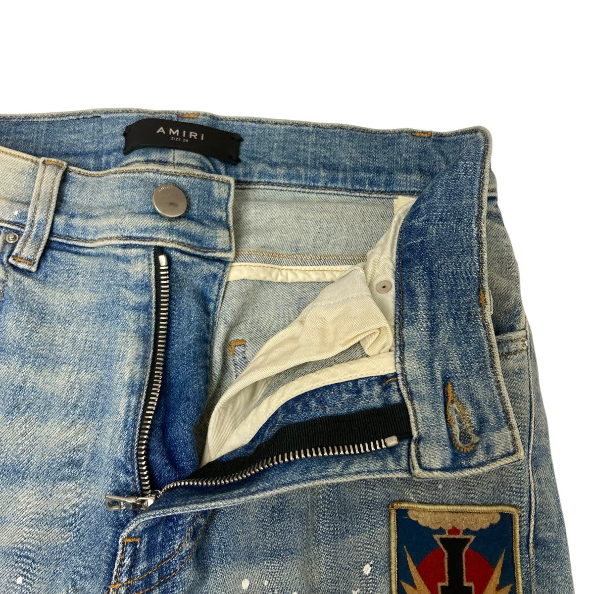 AMIRI ダメージ加工デニムパンツ 古着・中古-3枚目のアイテム画像