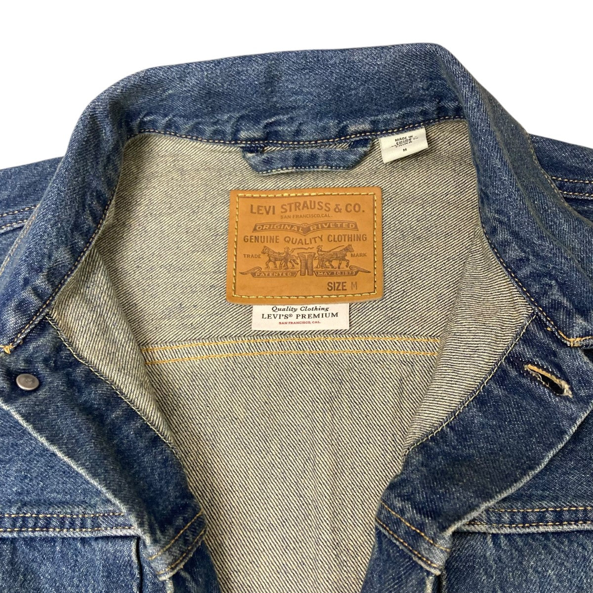 LEVI’S PReMIUM デニムジャケット 古着・中古-4枚目のアイテム画像