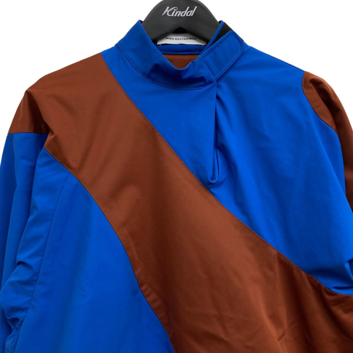 Kiko Kostadinov 18AW TWO TONE TEAR DROP SHOULDER TOP プルオーバージャケット 古着・中古-3枚目のアイテム画像