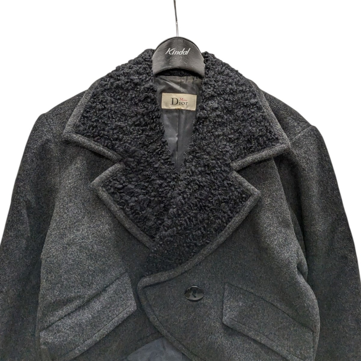 Miss Dior 襟ボアショート丈ジャケット 古着・中古-2枚目のアイテム画像