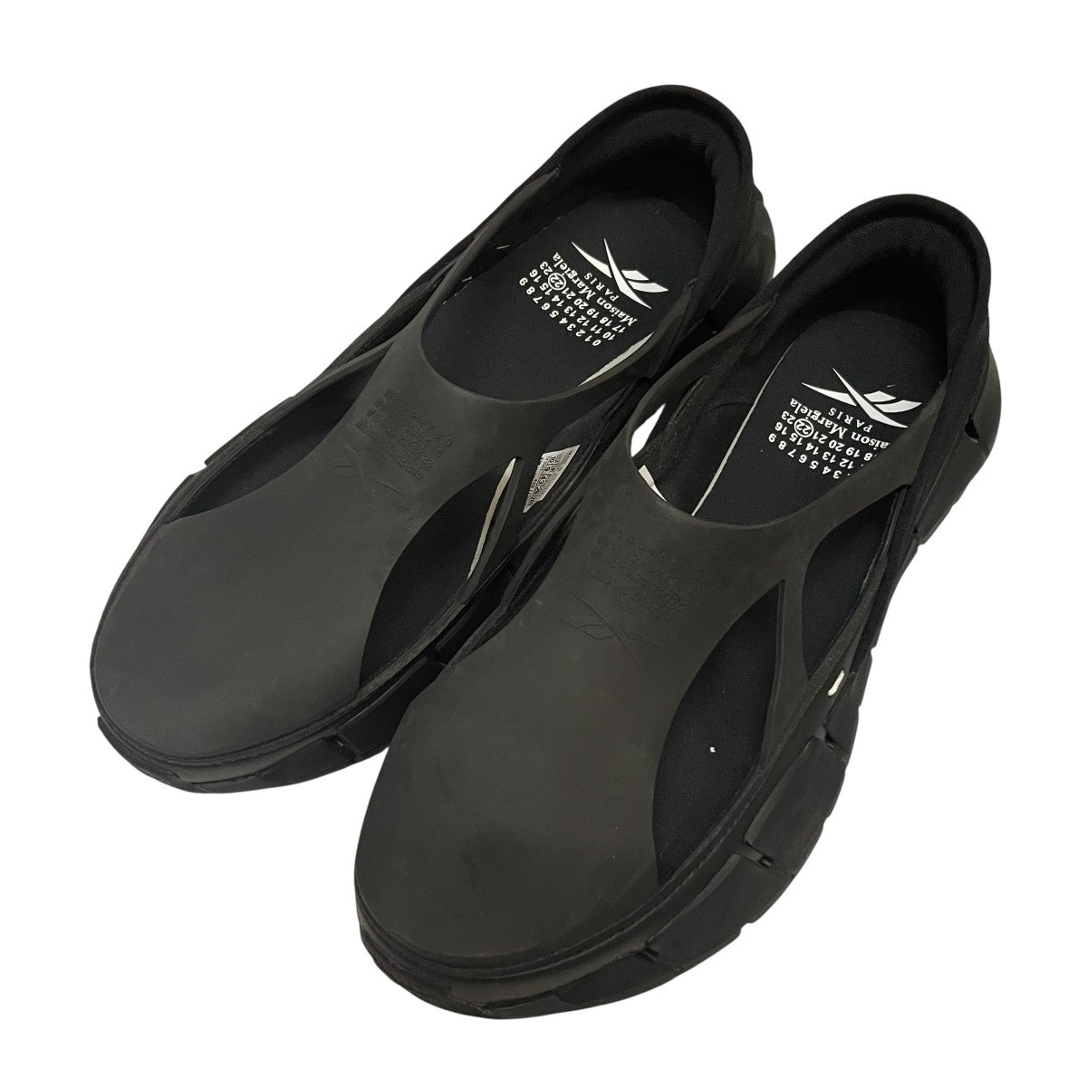 マルジェラ　サンダル　38 スリッポン Maison Margiela×REEBOK サンダルS57WS0430 S57WS0430 ブラック