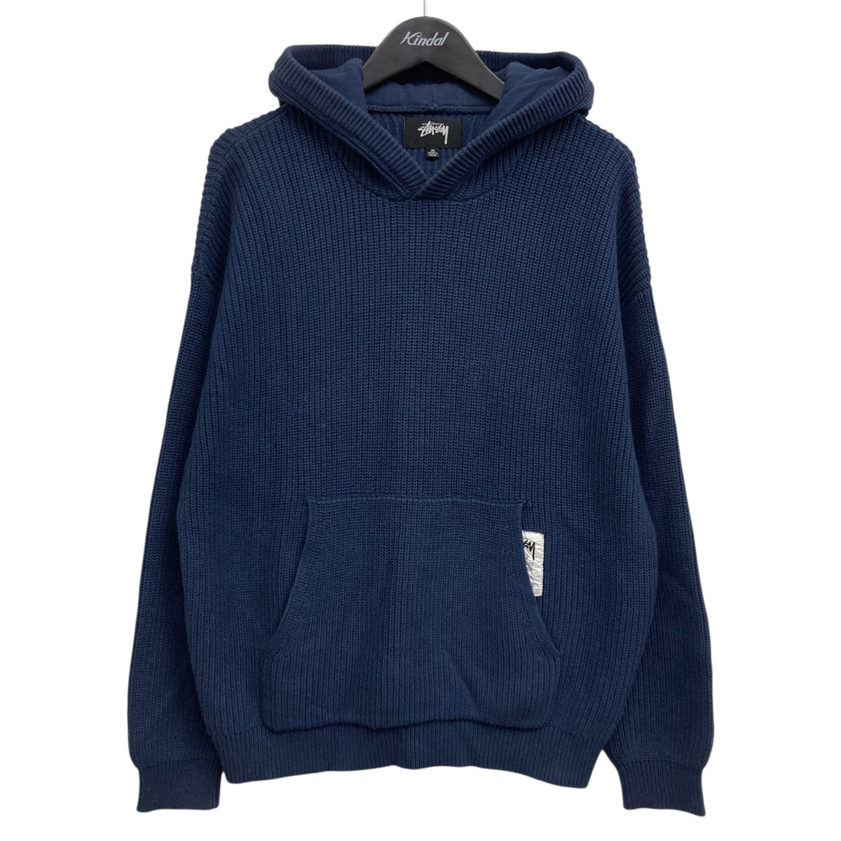stussy(ステューシー) プルオーバーパーカー 117138 ネイビー サイズ M