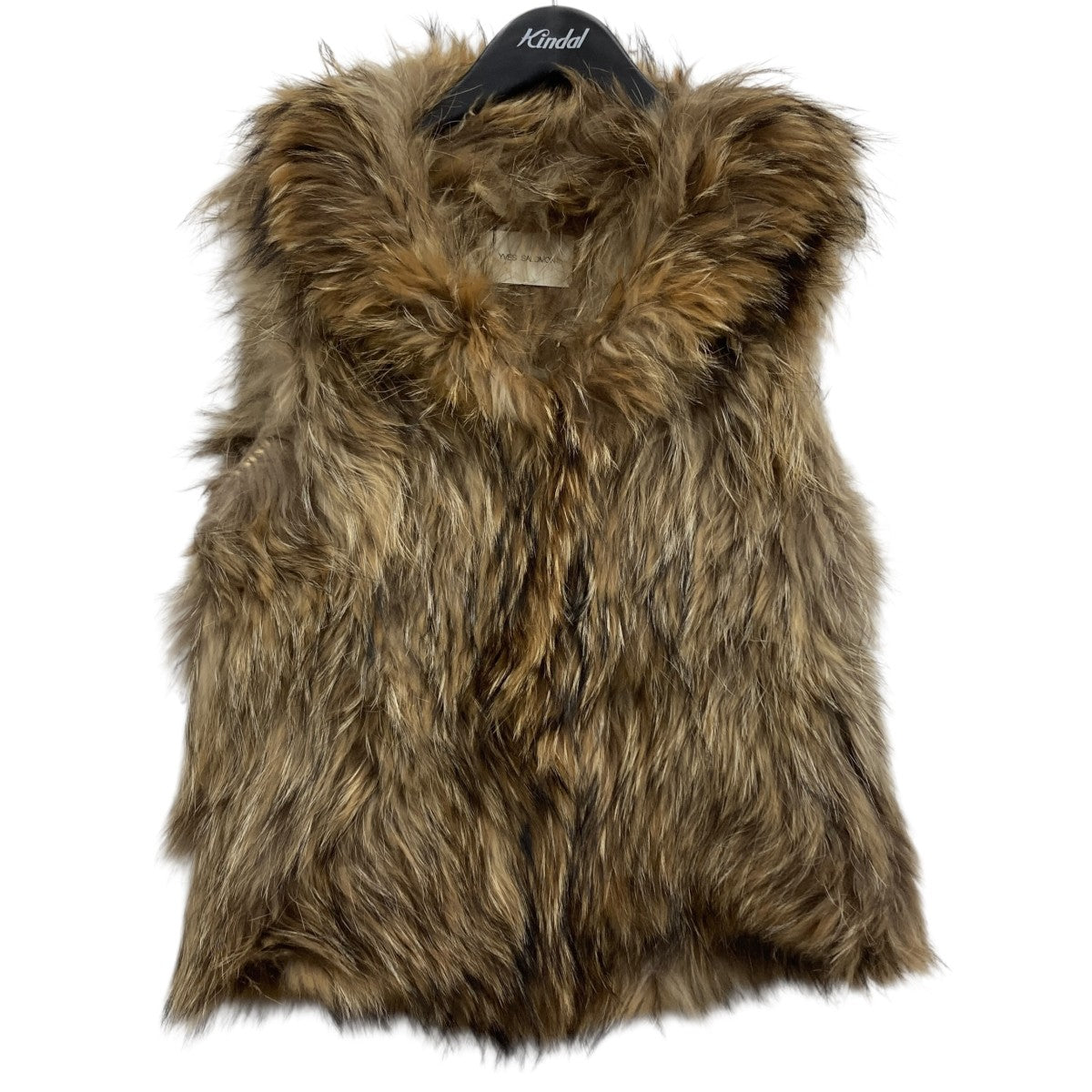 イヴサロモン　Yves Salomon ファーベスト YVES SALOMON(イヴサロモン) ファーベスト カーキ サイズ 34｜【公式