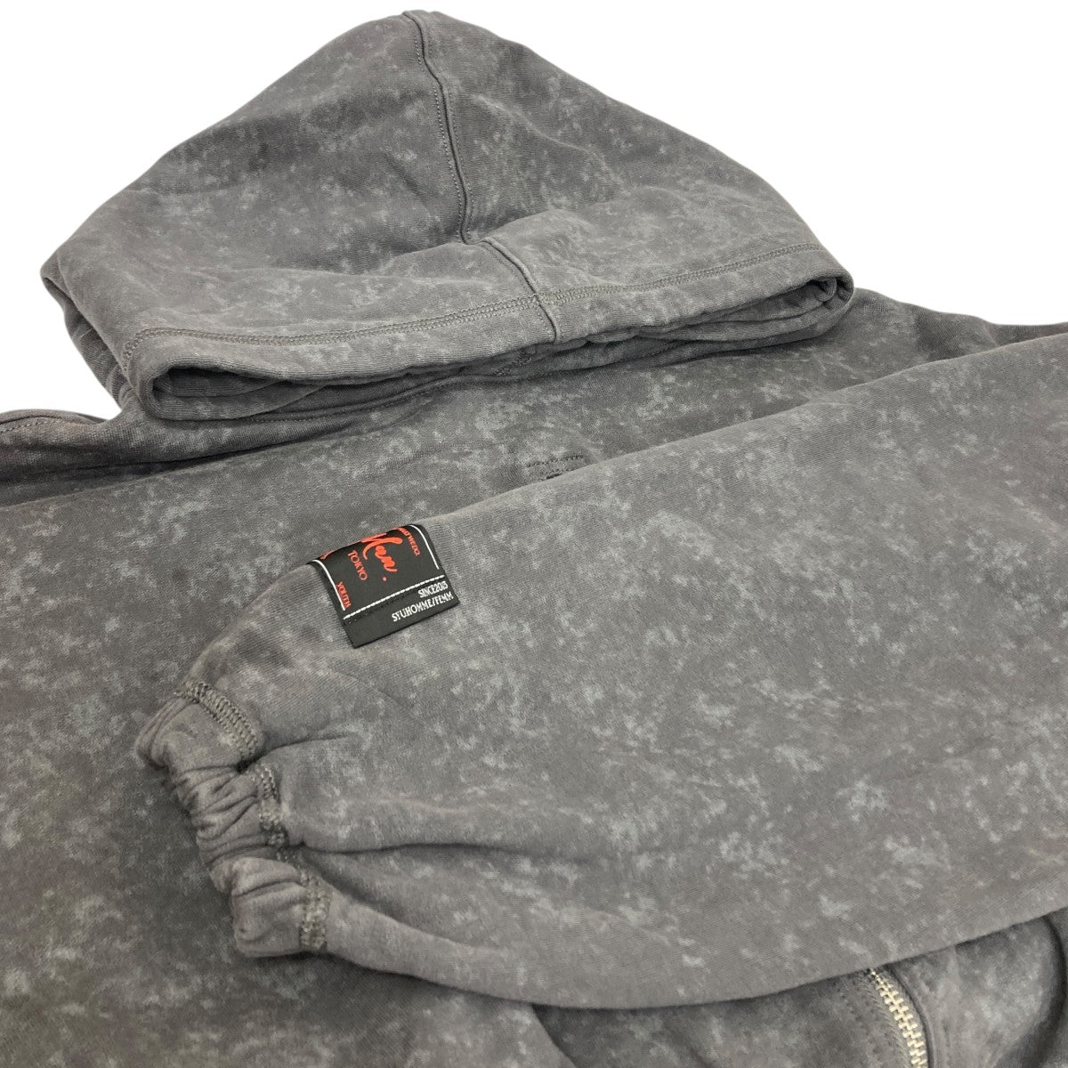SYUMAN. Layerd Sweat-shirtsジップパーカー 古着・中古-4枚目のアイテム画像