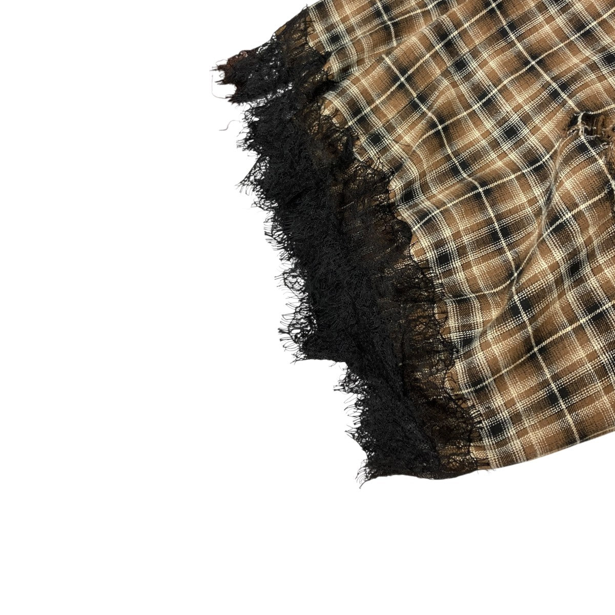 Damaged Check Pants チェックパンツ