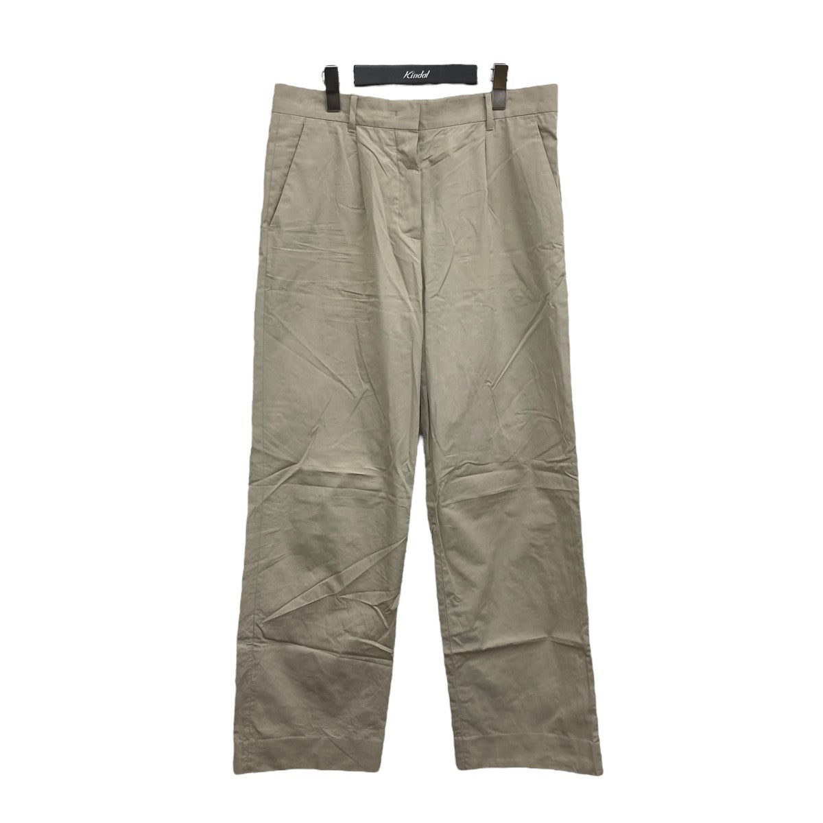 MIU MIU(ミュウミュウ) コットンポプリンパンツ ベージュ サイズ 40  