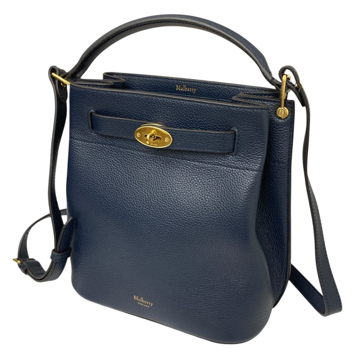 MULBERRY イズリントンバケットバッグ 古着・中古-1枚目のアイテム画像