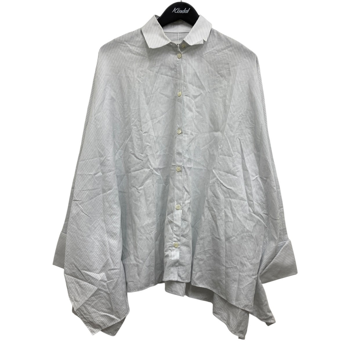 Maison Margiela ドルマンスリーブストライプシャツ 古着・中古-1枚目のアイテム画像
