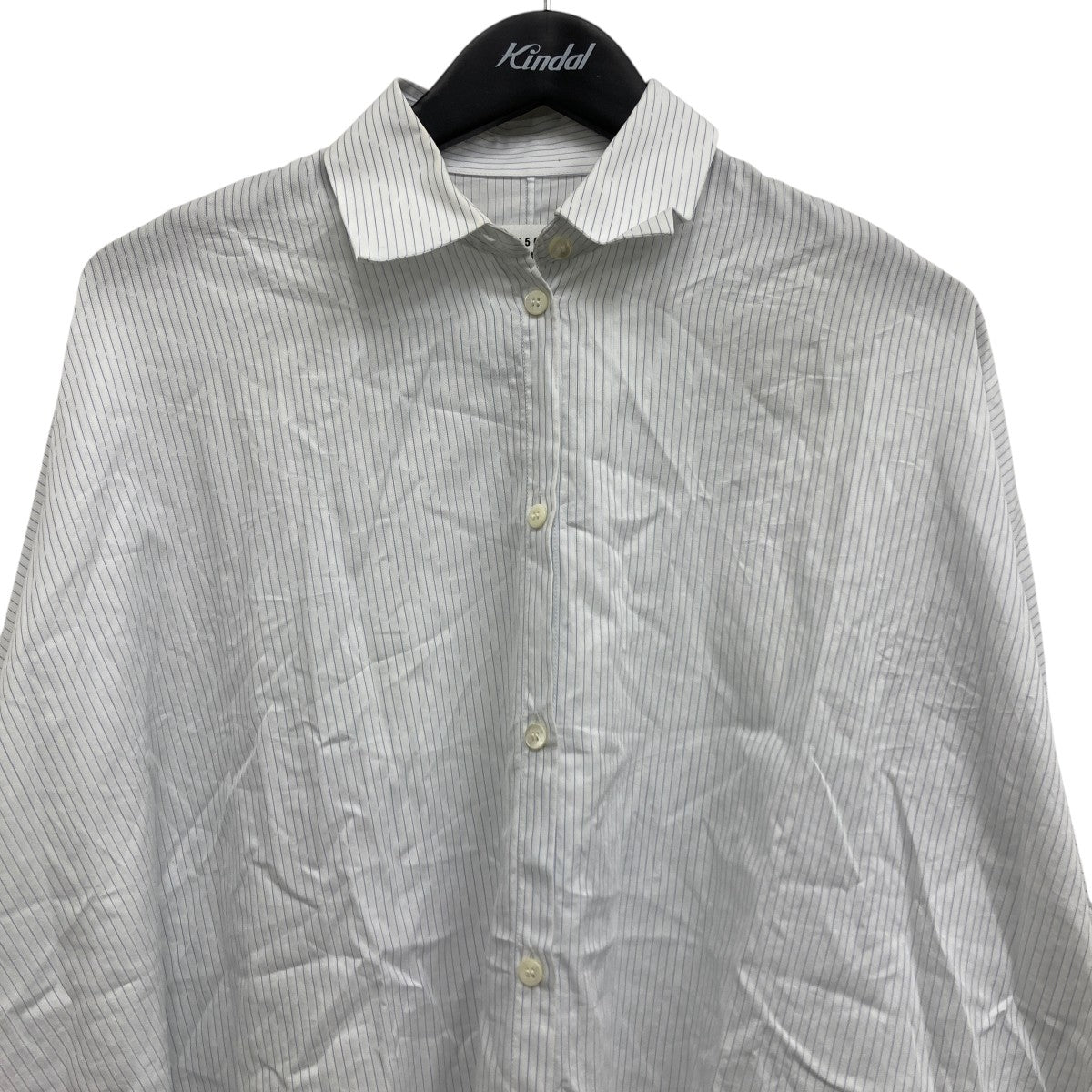 Maison Margiela ドルマンスリーブストライプシャツ 古着・中古-3枚目のアイテム画像