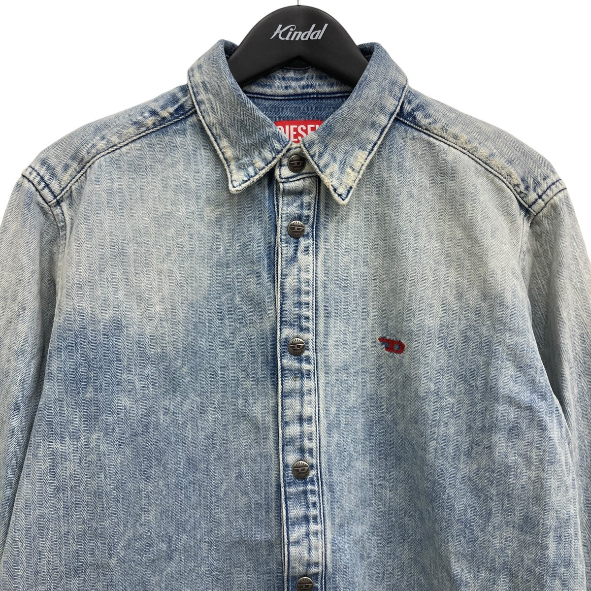 DIESEL デニムシャツ 古着・中古-3枚目のアイテム画像