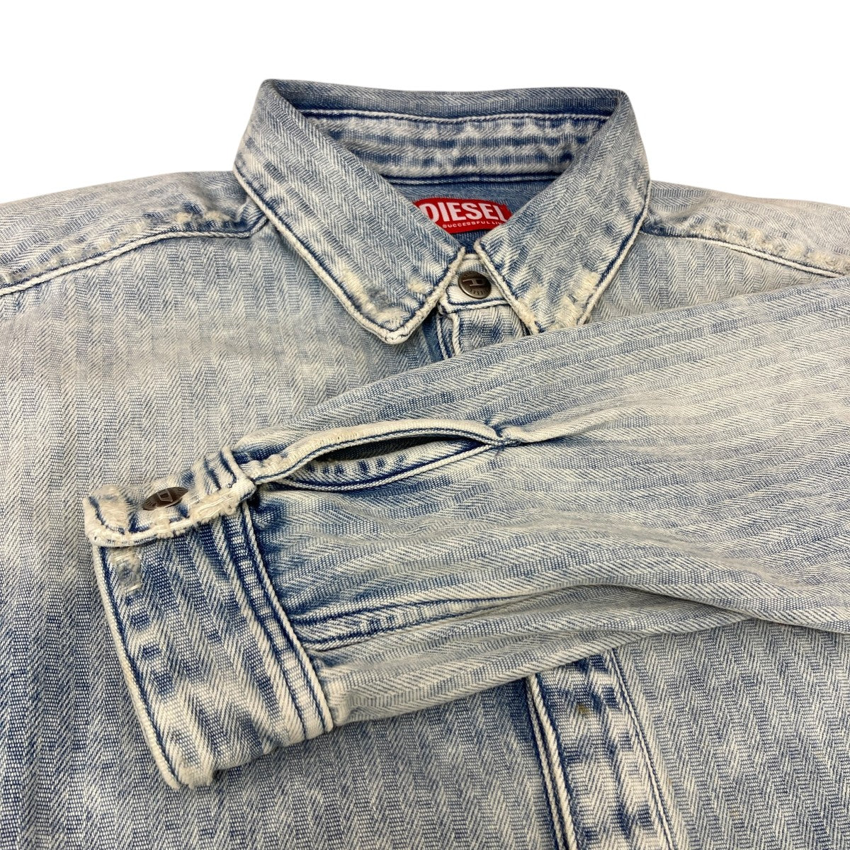 DIESEL デニムシャツ 古着・中古-4枚目のアイテム画像