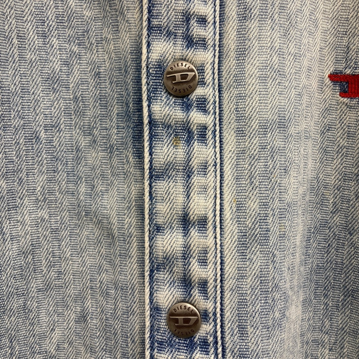 DIESEL デニムシャツ 古着・中古-6枚目のアイテム画像