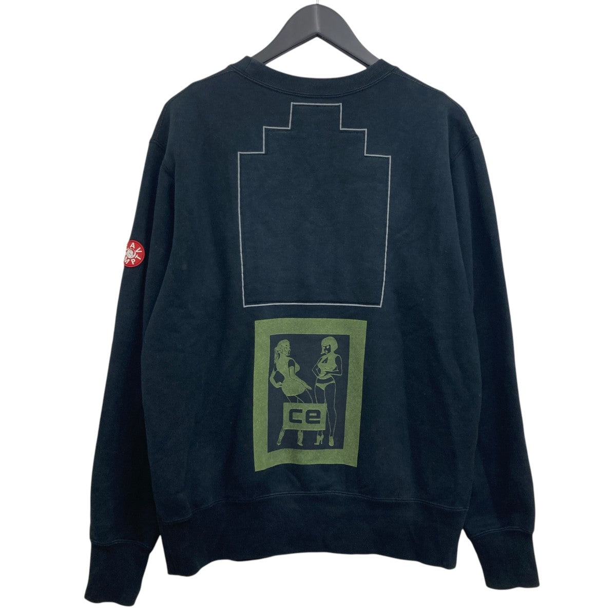 C.E プリントスウェット 古着・中古-2枚目のアイテム画像