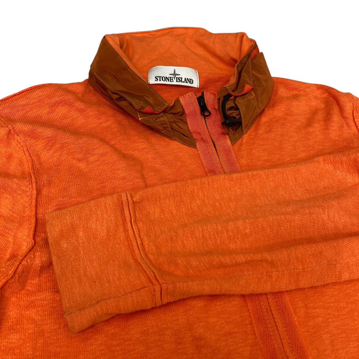 STONE ISLAND ジップパーカー 古着・中古-4枚目のアイテム画像