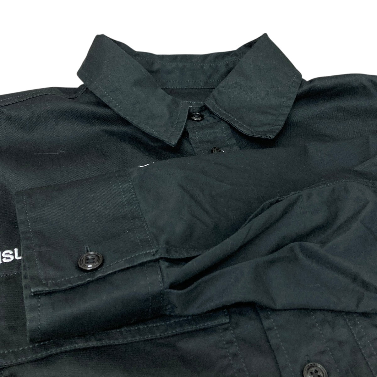 DIESEL 20AW デニム切替シャツ 古着・中古-4枚目のアイテム画像