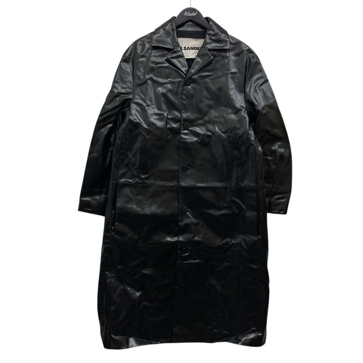 JIL SANDER(ジルサンダー) Button-Up Coat レザーコート J22AA0173