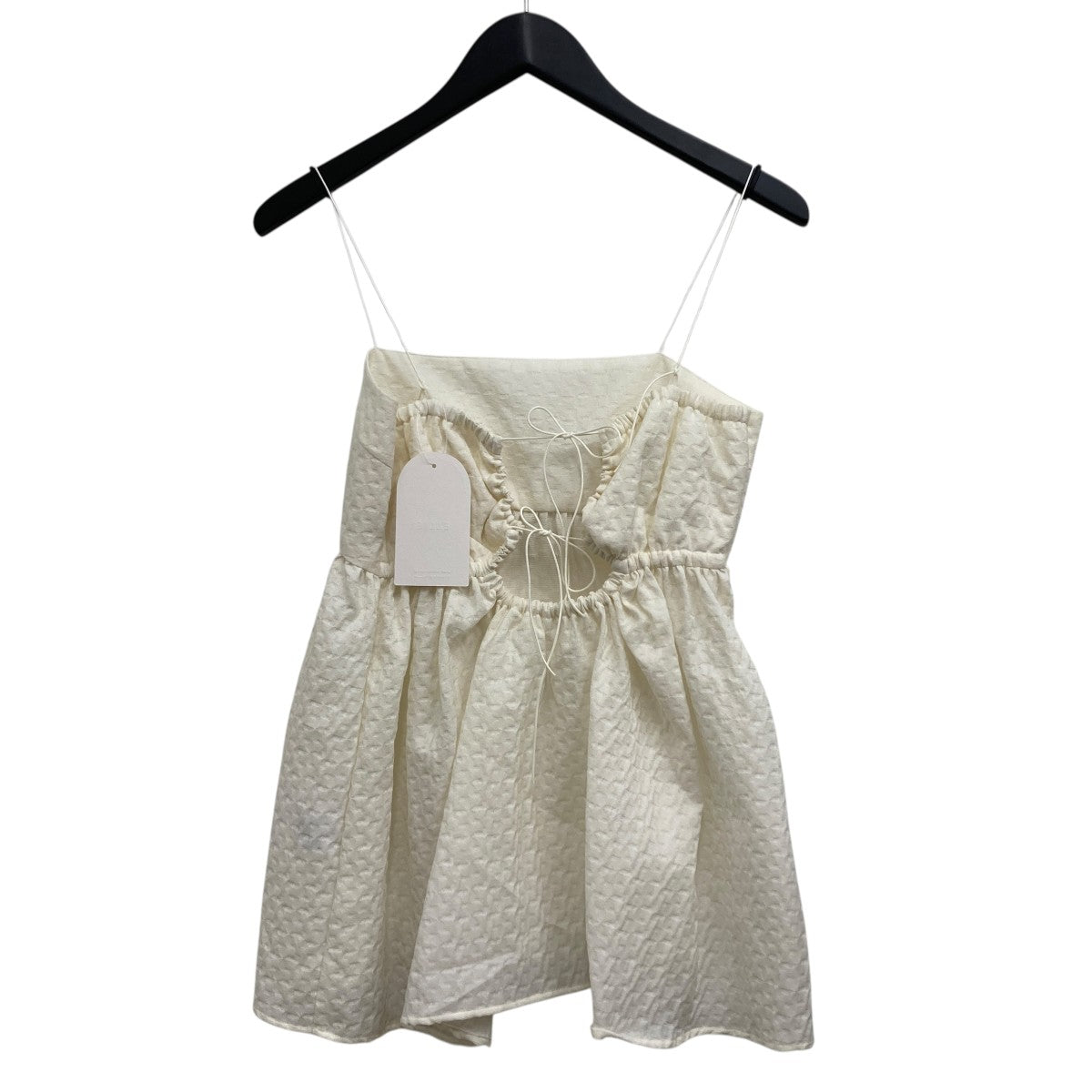 ジャガードキャミブラウス