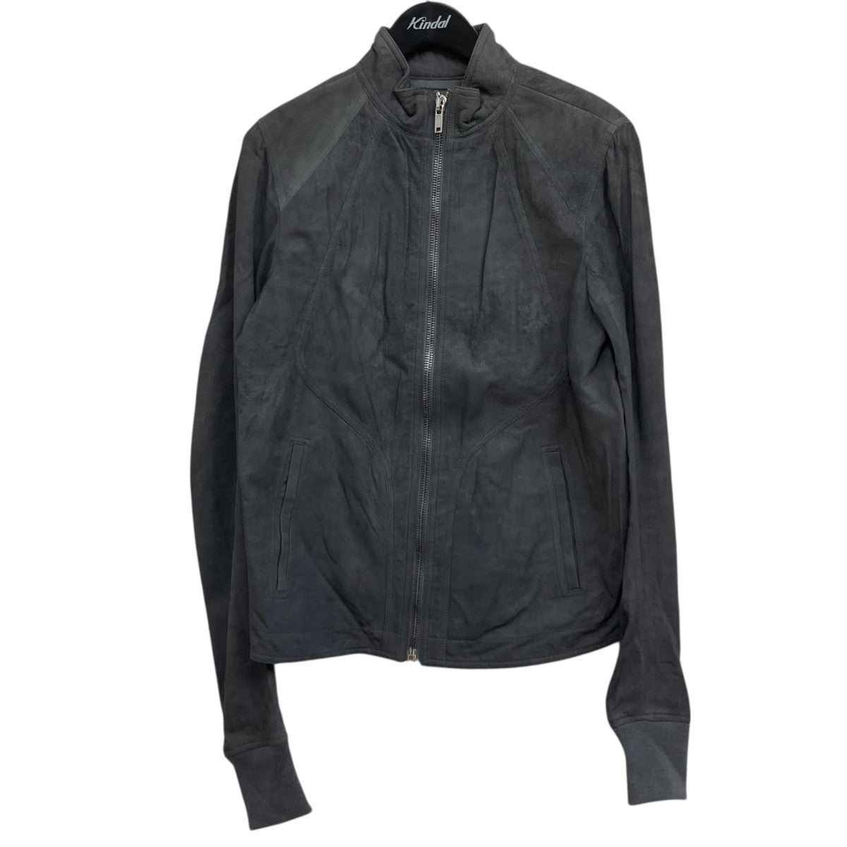 RICK OWENS(リックオウエンス) レザージャケット RU19F4761-LBA グレー