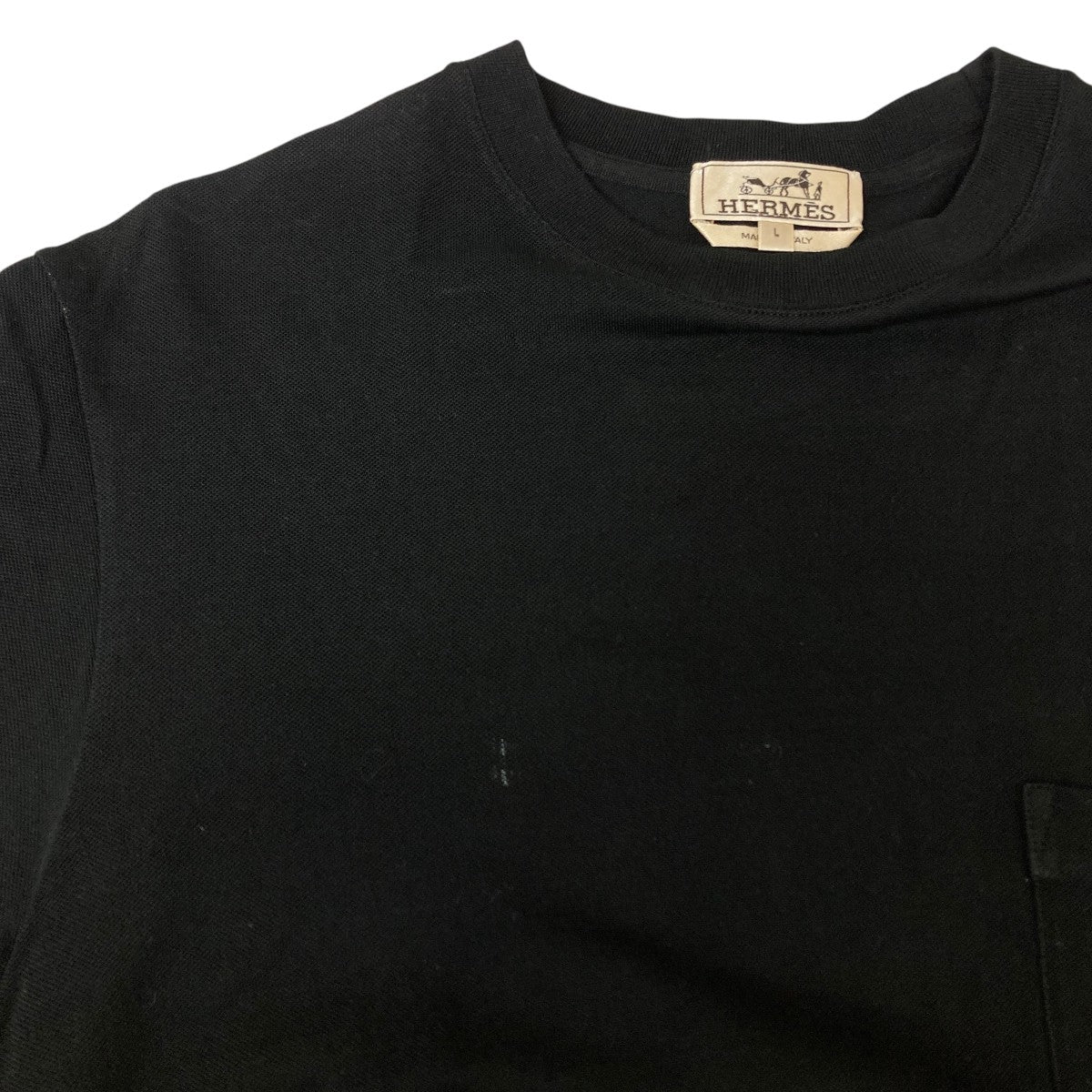 HERMES ポケットTシャツ 古着・中古-4枚目のアイテム画像