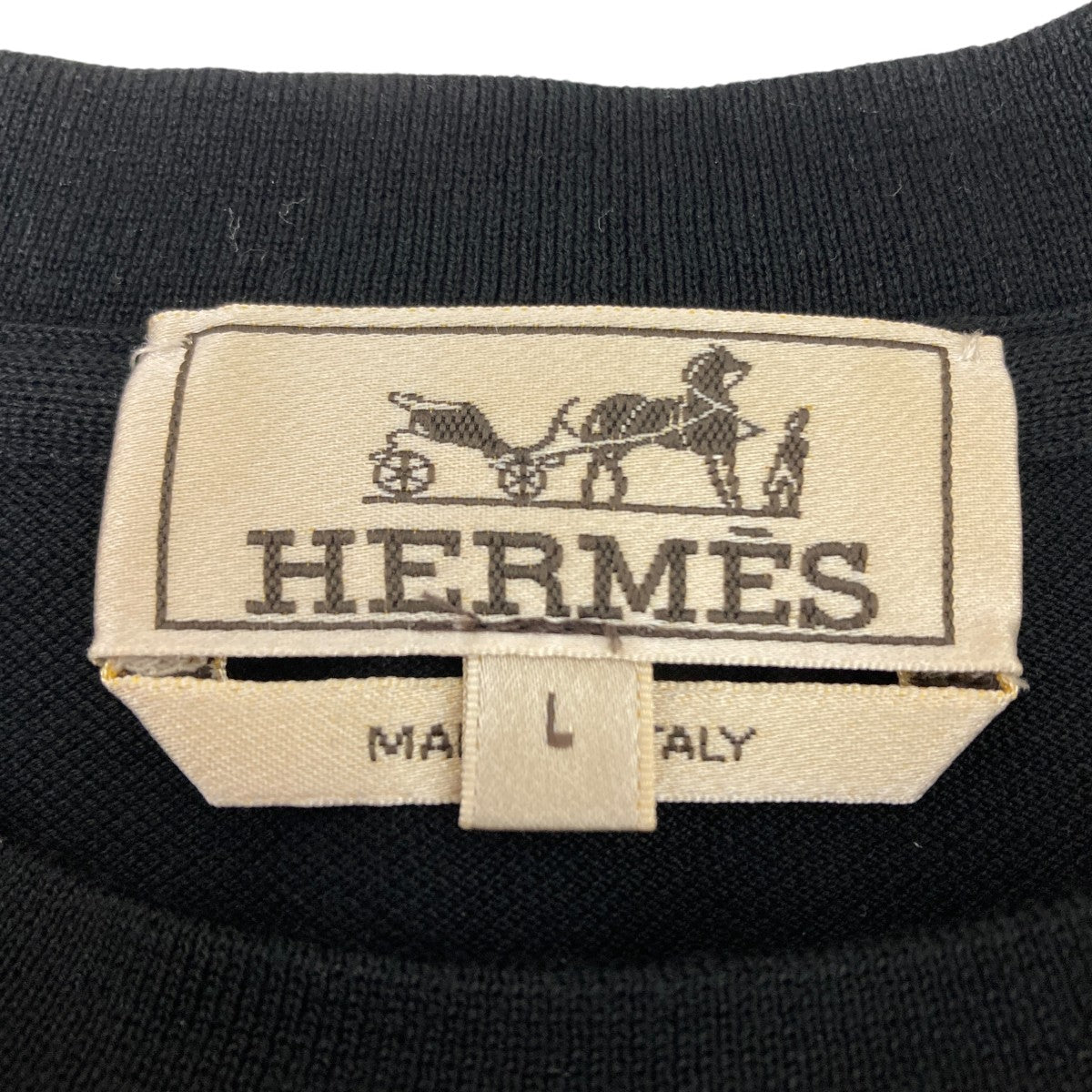 HERMES ポケットTシャツ 古着・中古-5枚目のアイテム画像