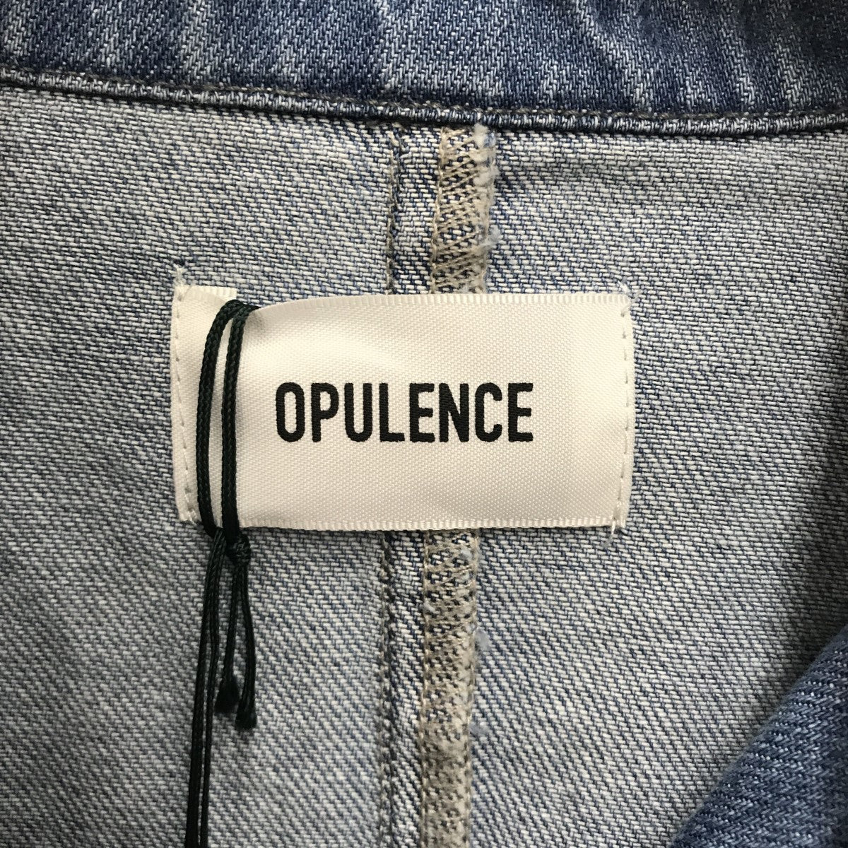OPULENCE フラワー刺繍フリンジデニムシャツOPCSG0923001 古着・中古-8枚目のアイテム画像