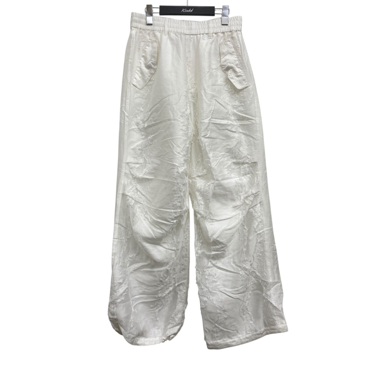 【TAAKK】CUT JACQUARD PARACHUTE PANTS TAAKK - 【ラスト1点】 CUT JACQUARD PARACHUTE PANTS / カット