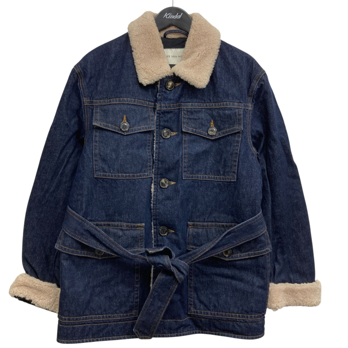 DRIES VAN NOTEN(ドリスヴァンノッテン) デニムボアジャケット